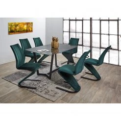 Loftscape Table Colpo - Imitation marbre noir / Noir -Meubles de salle à manger Soldes Magasin 1000233971 210108 13092300257 MOOD DETAILS P000000001000233971 mood