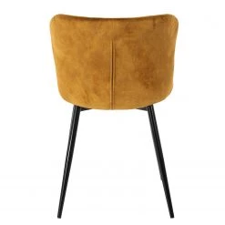 Jack & Alice Chaises Pavilly (Lot de 2) - Jaune doré -Meubles de salle à manger Soldes Magasin 1000235394 210818 08500500070 DETAILS P000000001000235394