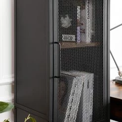 Red Living Étagère Thenon - Noir / Marron 16 Red Living Étagère Thenon - Noir / Marron -Meubles de salle à manger Soldes Magasin 1000235693 201210 06233800200 DETAILS P000000001000235693