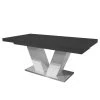 Loftscape Table Jully - (Extensible) - Graphite - Largeur : 180 cm - Blanc