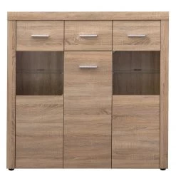 Loftscape Buffet haut Vierzon - Imitation chêne Sonoma -Meubles de salle à manger Soldes Magasin 1000237338 201230 13121500020 DETAILS P000000001000237338