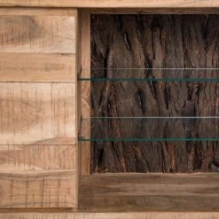 Ars Natura Buffet Roody - Avec éclairage - Acacia massif / Métal - Acacia / Noir 26 Ars Natura Buffet Roody - Avec éclairage - Acacia massif / Métal - Acacia / Noir -Meubles de salle à manger Soldes Magasin 1000238181 220420 055 DETAILS P000000001000238181