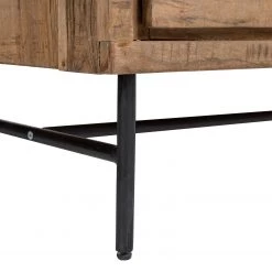 Ars Natura Buffet Roody - Avec éclairage - Acacia massif / Métal - Acacia / Noir 29 Ars Natura Buffet Roody - Avec éclairage - Acacia massif / Métal - Acacia / Noir -Meubles de salle à manger Soldes Magasin 1000238181 220420 070 DETAILS P000000001000238181