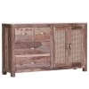 Naturoo Buffet Rodern I - Sheesham massif / Cannage