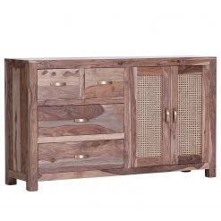 Naturoo Buffet Rodern I - Sheesham massif / Cannage