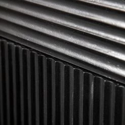 Red Living Buffet haut Soyons - Acacia massif / Métal - Noir / Doré -Meubles de salle à manger Soldes Magasin 1000239491 210608 06102500008 DETAILS P000000001000239491