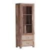 Naturoo Vitrine Rodern - Sheesham massif / Cannage