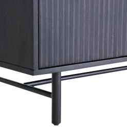 Red Living Buffet Soyons - Acacia massif / Métal - Noir / Doré -Meubles de salle à manger Soldes Magasin 1000239501 210108 13372400061 DETAILS P000000001000239501