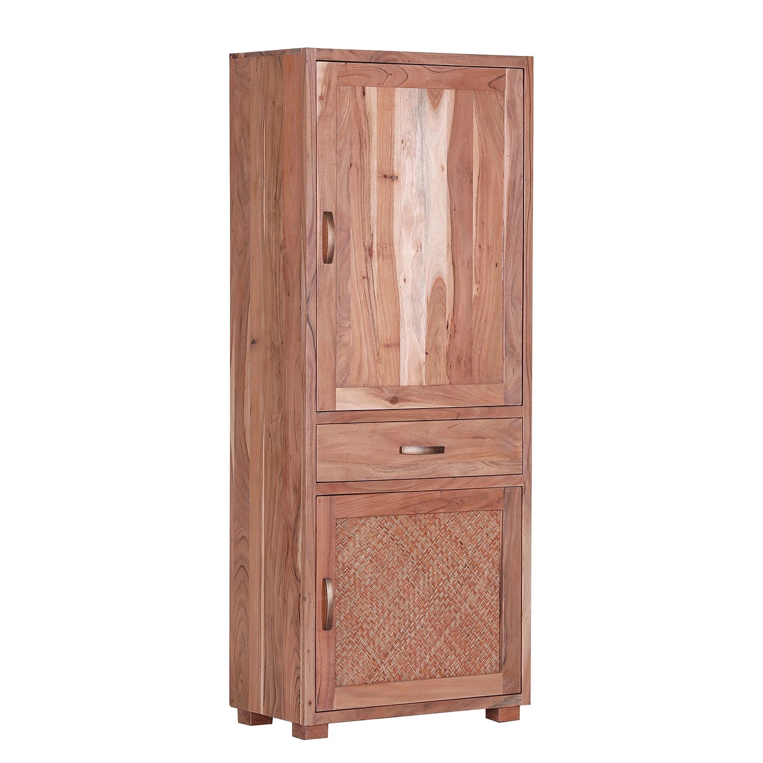Naturoo Armoire Valenton - Acacia massif / Rotin 1 Naturoo Armoire Valenton - Acacia massif / Rotin