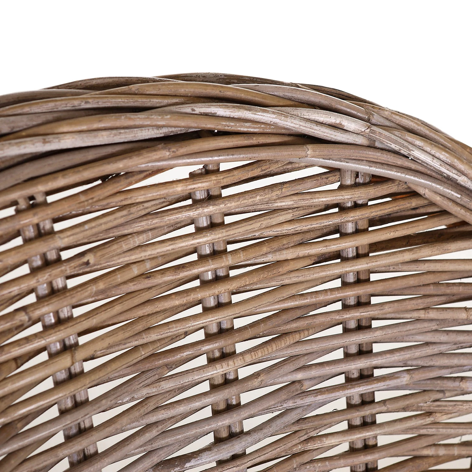 Naturoo Fauteuil Lozon - Rotin / Tissu - Gris Kubu / Crème 7 Naturoo Fauteuil Lozon - Rotin / Tissu - Gris Kubu / Crème – Image 7