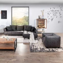 Red Living Armoire à vin Viessoix - Teck massif et acacia massif / Fer - Teck / Anthracite -Meubles de salle à manger Soldes Magasin 1000240176 210115 08042300029 MOOD DETAILS P000000001000240176 mood