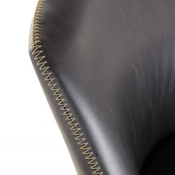 Red Living Chaise à accoudoirs Urbes - Imitation cuir / Fer - Noir / Noir 12 Red Living Chaise à accoudoirs Urbes - Imitation cuir / Fer - Noir / Noir -Meubles de salle à manger Soldes Magasin 1000240179 210115 08045700047 DETAILS P000000001000240179