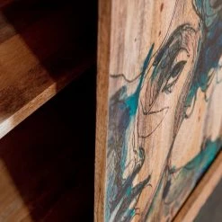 Naturoo Buffet Valbelle - Manguier massif - Manguier / Gris -Meubles de salle à manger Soldes Magasin 1000240805 210113 13372000043 DETAILS P000000001000240805