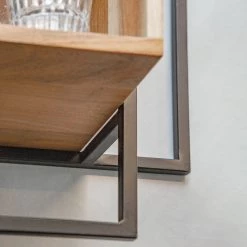 Red Living Étagère murale Fenay - Acacia massif / Métal - Acacia / Noir 14 Red Living Étagère murale Fenay - Acacia massif / Métal - Acacia / Noir -Meubles de salle à manger Soldes Magasin 1000240833 210113 13421400191 DETAILS P000000001000240833