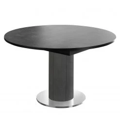 Red Living Table Binic I - Céramique foncé - Largeur : 110 cm - Anthracite