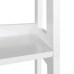 Mørteens Étagère Kolding - Bambou massif - Blanc -Meubles de salle à manger Soldes Magasin 1000241539 211223 123718000110 DETAILS P000000001000241539