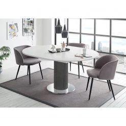 Red Living Table Binic II - Blanc - Largeur : 110 cm - Anthracite 9 Red Living Table Binic II - Blanc - Largeur : 110 cm - Anthracite -Meubles de salle à manger Soldes Magasin 1000241541 210329 17490800421 MOOD DETAILS P000000001000241541 mood