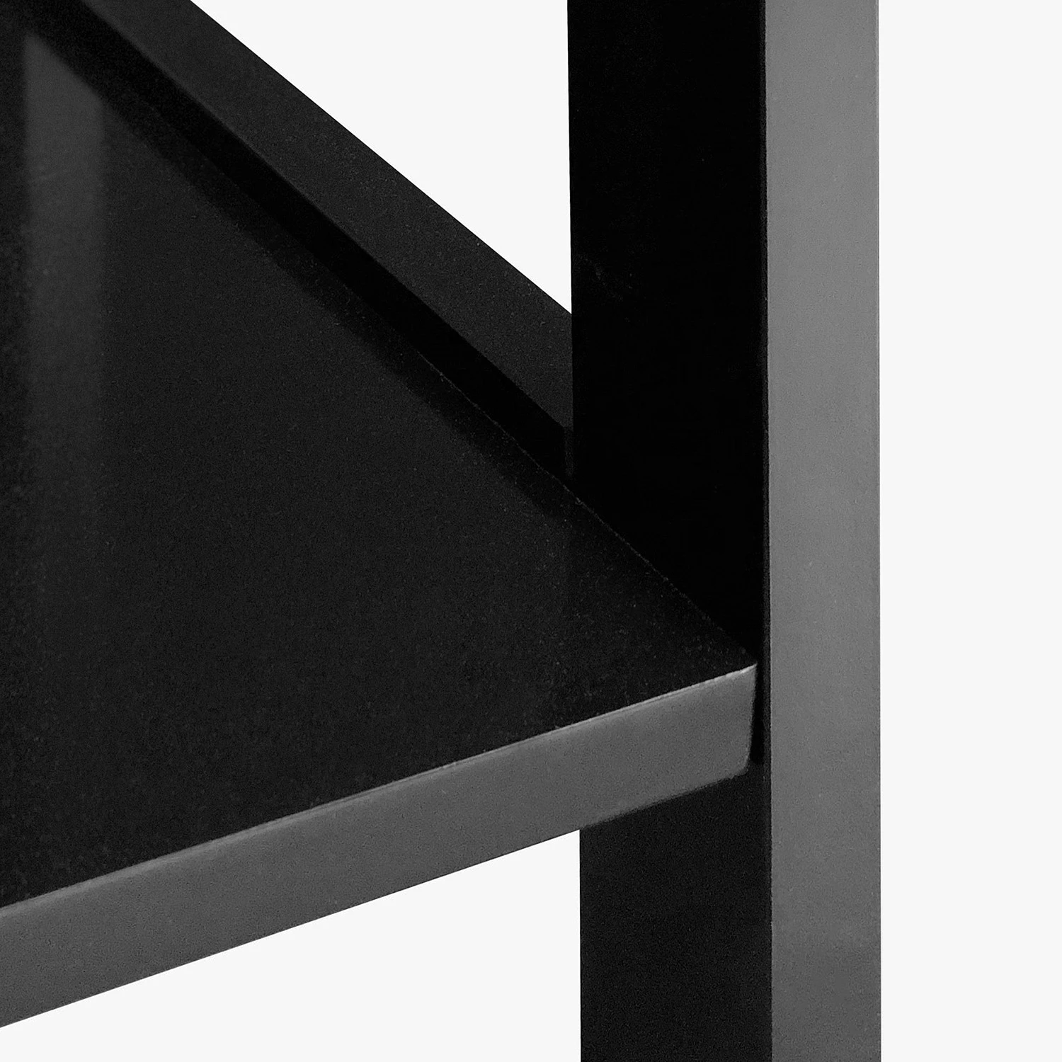 Mørteens Étagère Vejen - Bambou massif - Noir 6 Mørteens Étagère Vejen - Bambou massif - Noir – Image 6