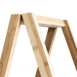 Mørteens Étagère Tondern - Bambou massif - Blanc / Bambou -Meubles de salle à manger Soldes Magasin 1000241543 211223 123718000126 DETAILS P000000001000241543