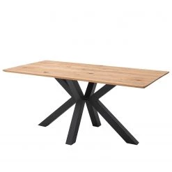 Loftscape Table Antilly - Chêne massif / Acier - Largeur : 200 cm