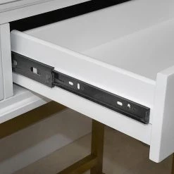 Red Living Console Varades - Blanc / Doré -Meubles de salle à manger Soldes Magasin 1000242715 210121 07564400015 DETAILS P000000001000242715