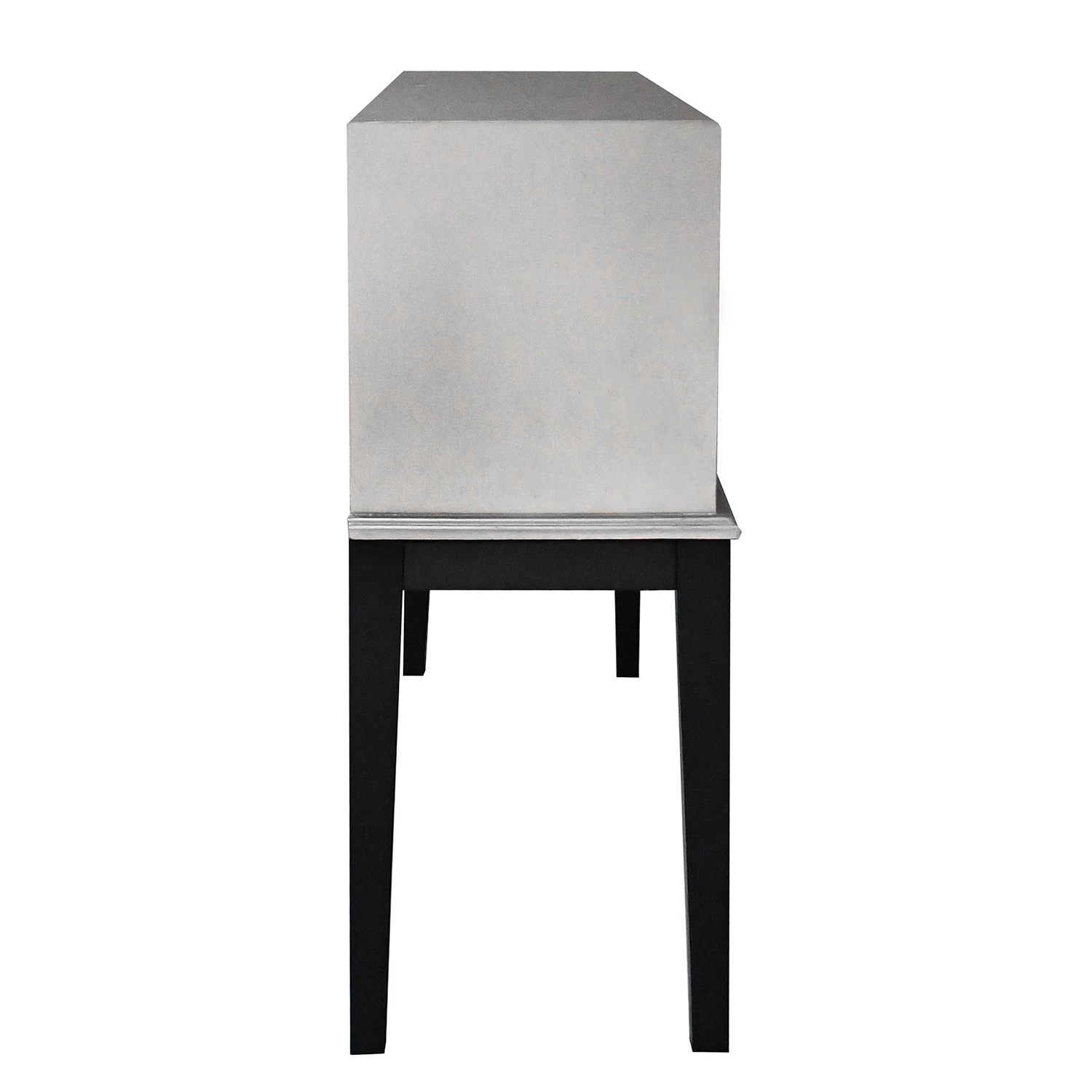 Red Living Commode Vaunac - Blanc / Argenté / Noir 3 Red Living Commode Vaunac - Blanc / Argenté / Noir – Image 3