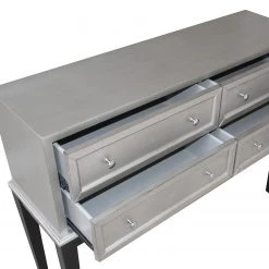 Red Living Commode Vaunac - Blanc / Argenté / Noir 13 Red Living Commode Vaunac - Blanc / Argenté / Noir -Meubles de salle à manger Soldes Magasin 1000242716 210121 07594600020 DETAILS P000000001000242716