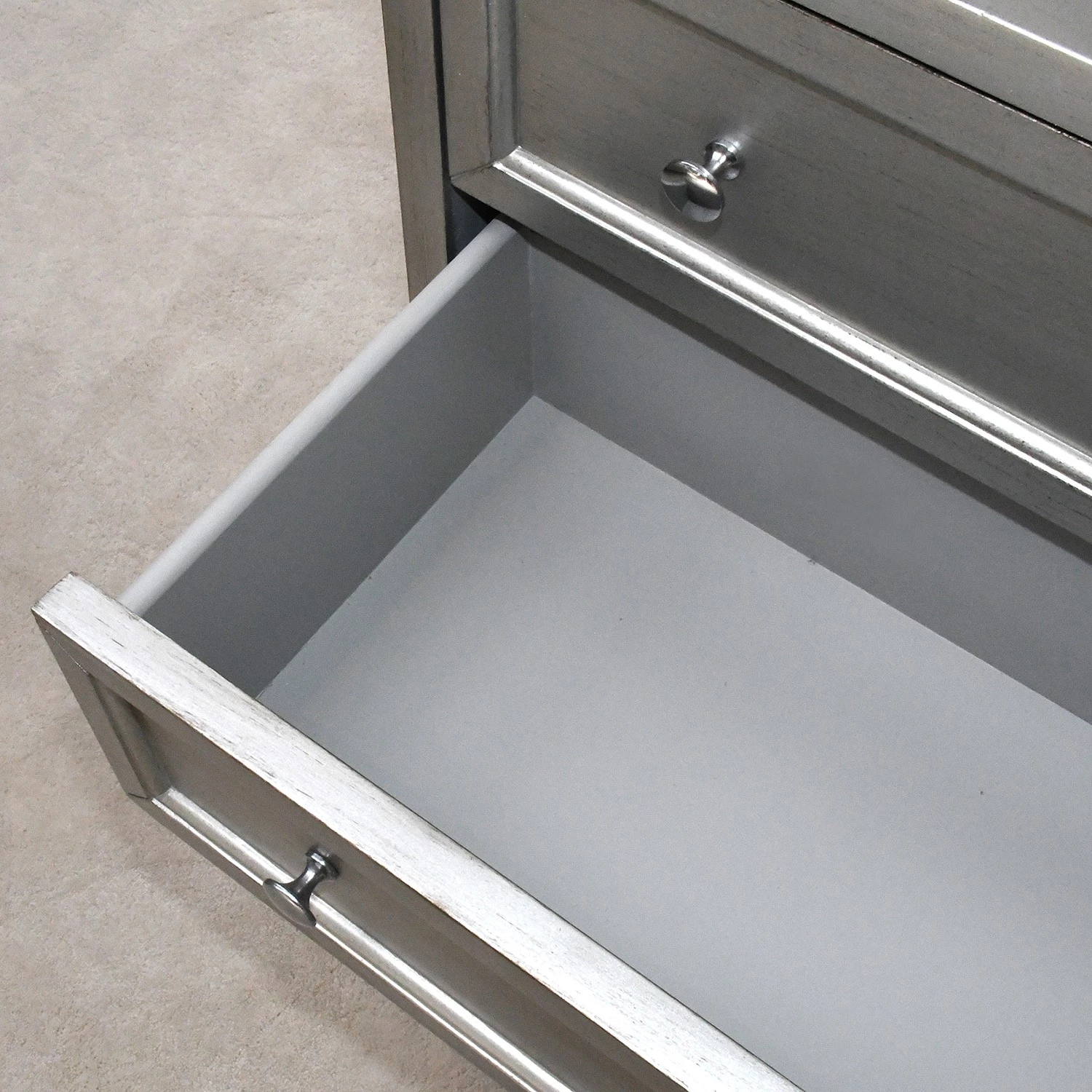 Red Living Commode Vaunac - Blanc / Argenté / Noir 9 Red Living Commode Vaunac - Blanc / Argenté / Noir – Image 9