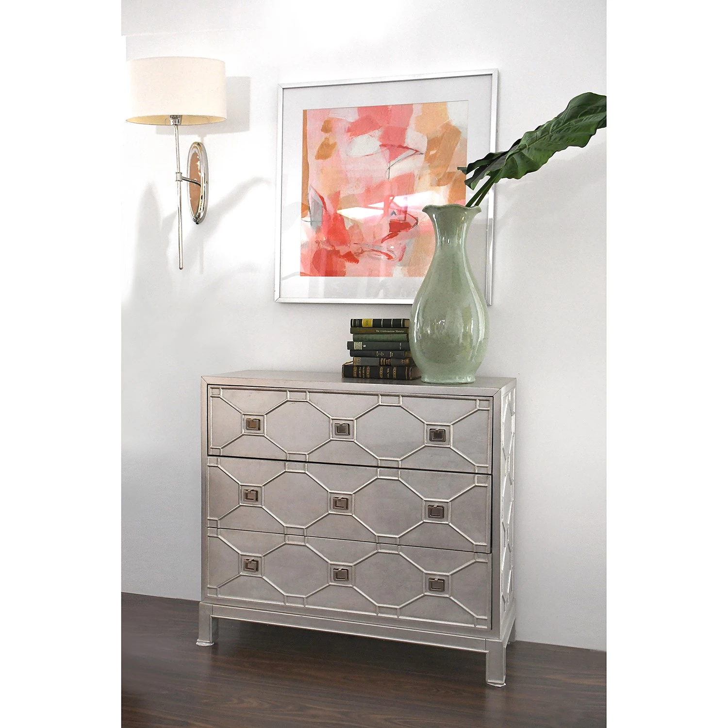 Red Living Commode Thoury - Argenté mat 2 Red Living Commode Thoury - Argenté mat – Image 2