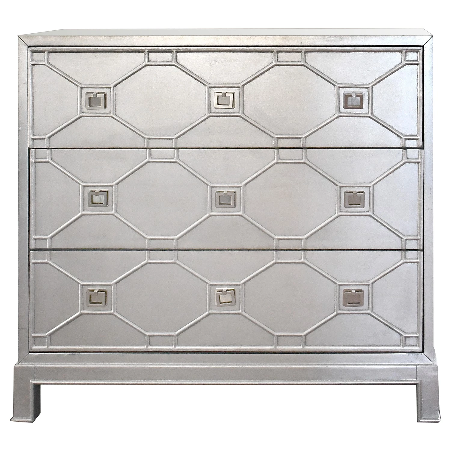 Red Living Commode Thoury - Argenté mat 3 Red Living Commode Thoury - Argenté mat – Image 3