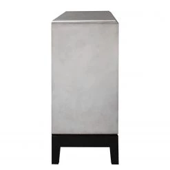 Red Living Commode Tilloloy - Blanc / Argenté / Noir -Meubles de salle à manger Soldes Magasin 1000242718 210121 08071400039 DETAILS P000000001000242718