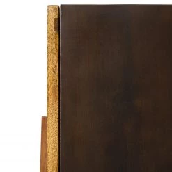 Wolf-Möbel Commode Bazac - Acacia massif - Acacia / Gris foncé -Meubles de salle à manger Soldes Magasin 1000243203 220311 036 DETAILS P000000001000243203