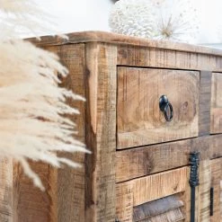 Wolf-Möbel Enfilade Senille - Manguier massif -Meubles de salle à manger Soldes Magasin 1000243214 220311 032 DETAILS P000000001000243214