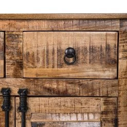 Wolf-Möbel Enfilade Senille - Manguier massif -Meubles de salle à manger Soldes Magasin 1000243214 220314 043 DETAILS P000000001000243214