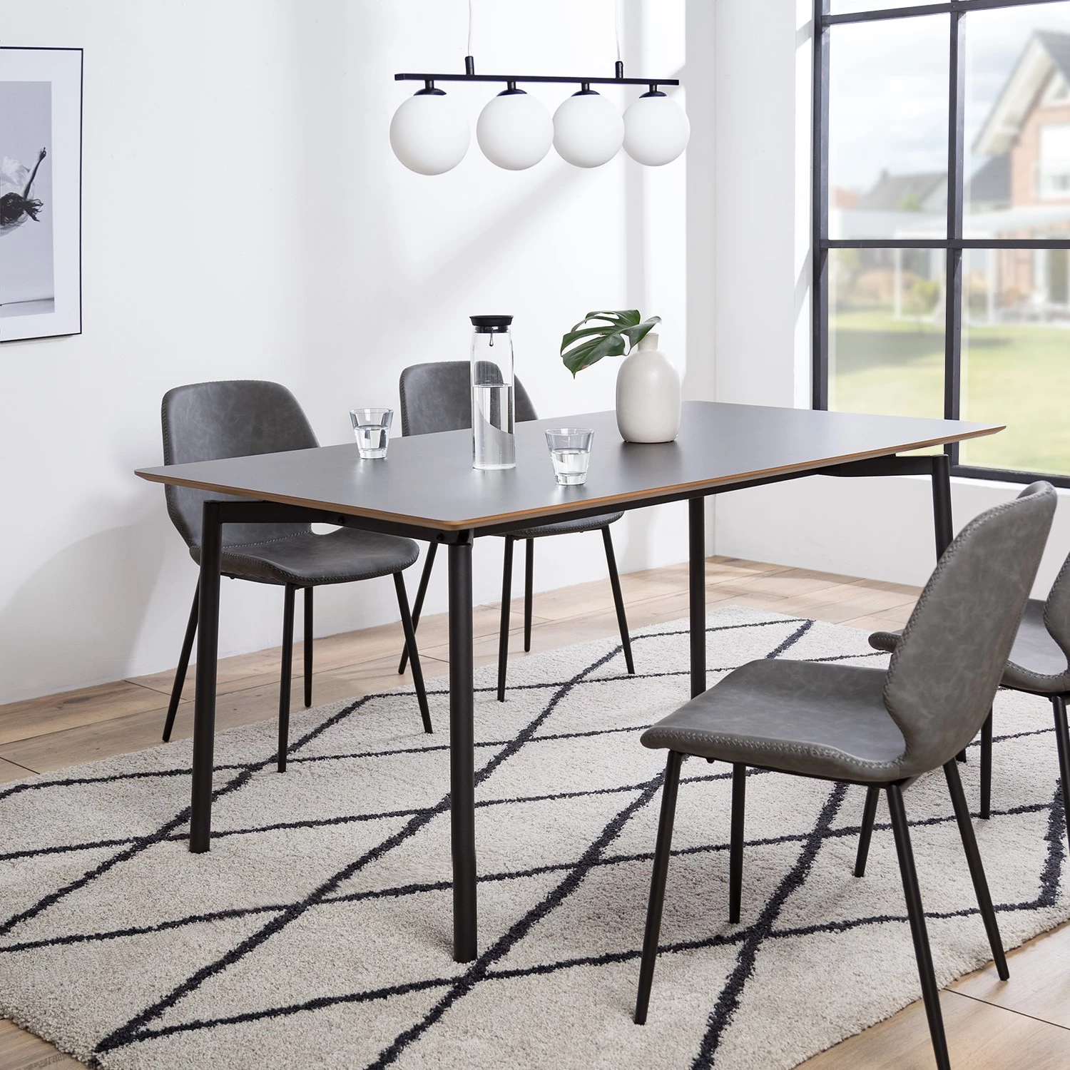 Mørteens Table Moncale - Noir 2 Mørteens Table Moncale - Noir – Image 2