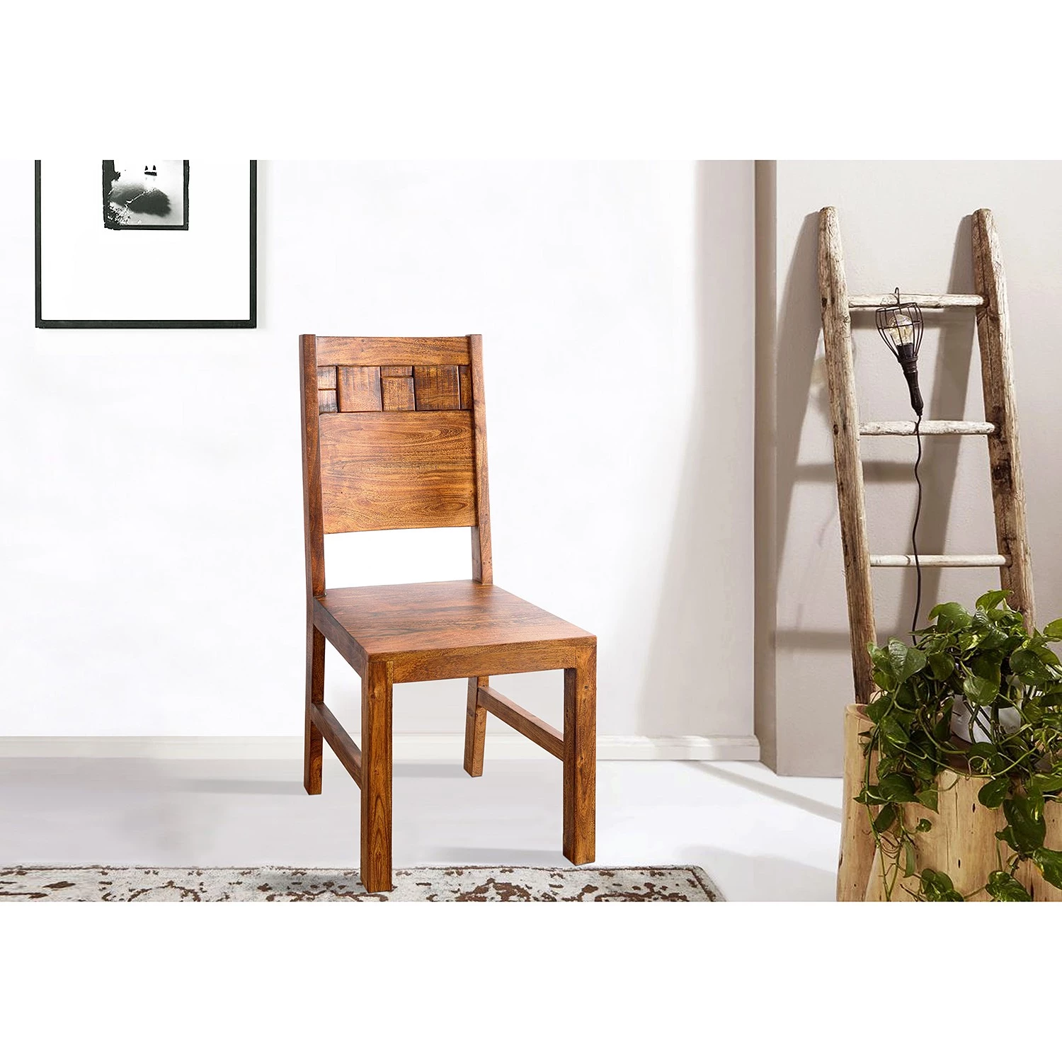 Wolf-Möbel Chaise Jegun (lot de 2) - Acacia massif 2 Wolf-Möbel Chaise Jegun (lot de 2) - Acacia massif – Image 2