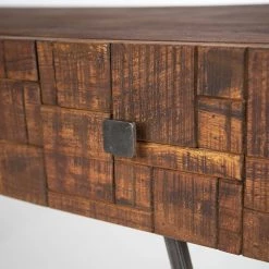 Wolf-Möbel Bureau Bubry - Acacia massif / Fer - Acacia / Anthracite 20 Wolf-Möbel Bureau Bubry - Acacia massif / Fer - Acacia / Anthracite -Meubles de salle à manger Soldes Magasin 1000246833 220330 033 DETAILS P000000001000246833