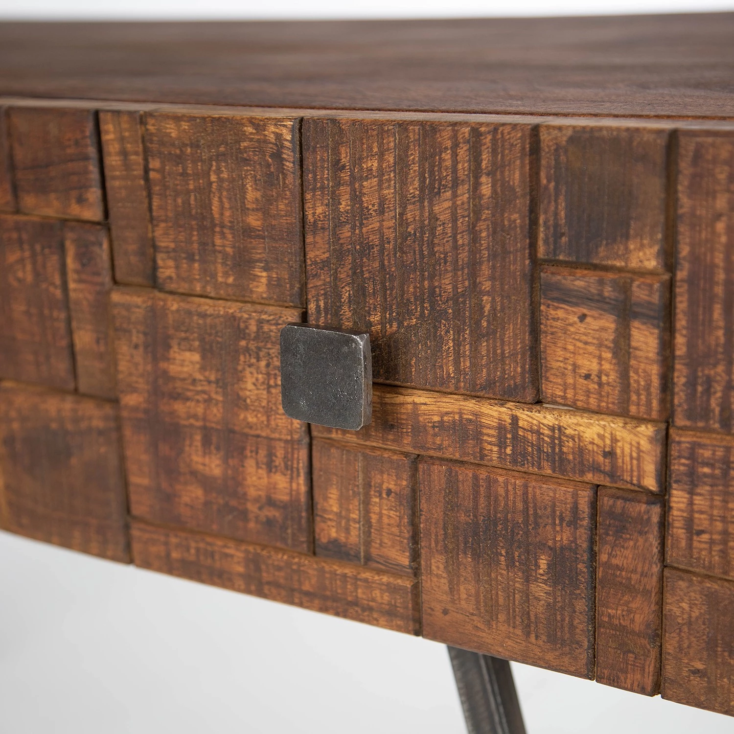 Wolf-Möbel Bureau Bubry - Acacia massif / Fer - Acacia / Anthracite 6 Wolf-Möbel Bureau Bubry - Acacia massif / Fer - Acacia / Anthracite – Image 6