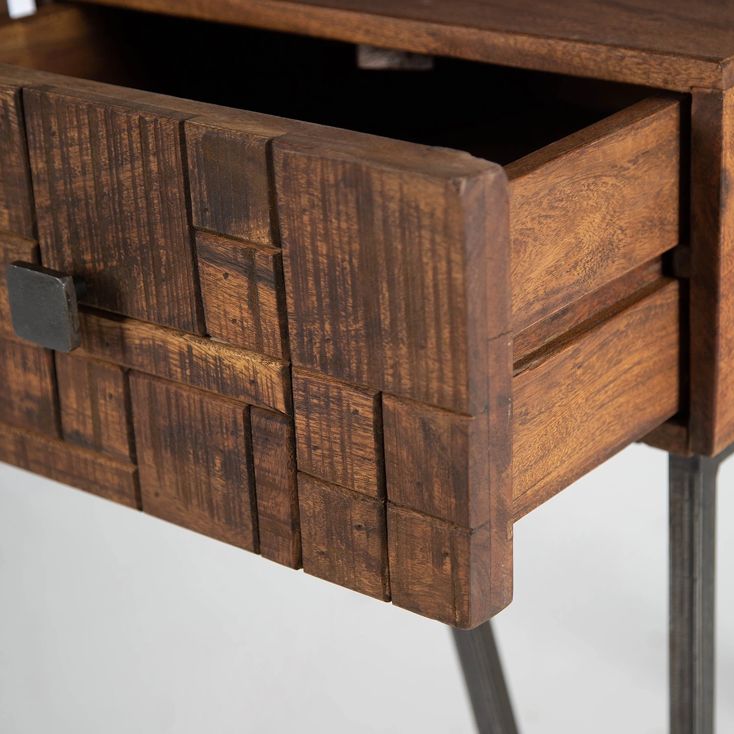 Wolf-Möbel Bureau Bubry - Acacia massif / Fer - Acacia / Anthracite 7 Wolf-Möbel Bureau Bubry - Acacia massif / Fer - Acacia / Anthracite – Image 7