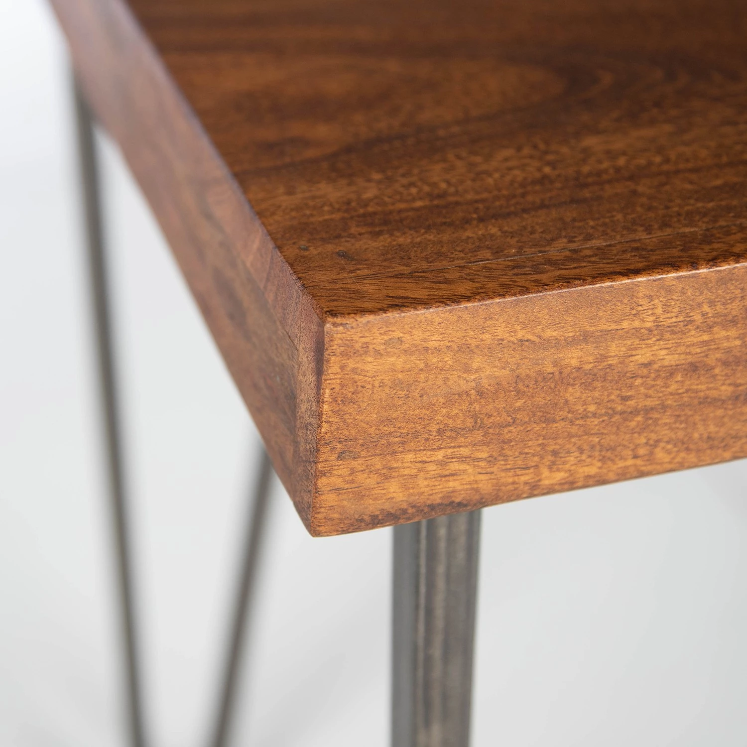 Wolf-Möbel Bureau Bubry - Acacia massif / Fer - Acacia / Anthracite 9 Wolf-Möbel Bureau Bubry - Acacia massif / Fer - Acacia / Anthracite – Image 9