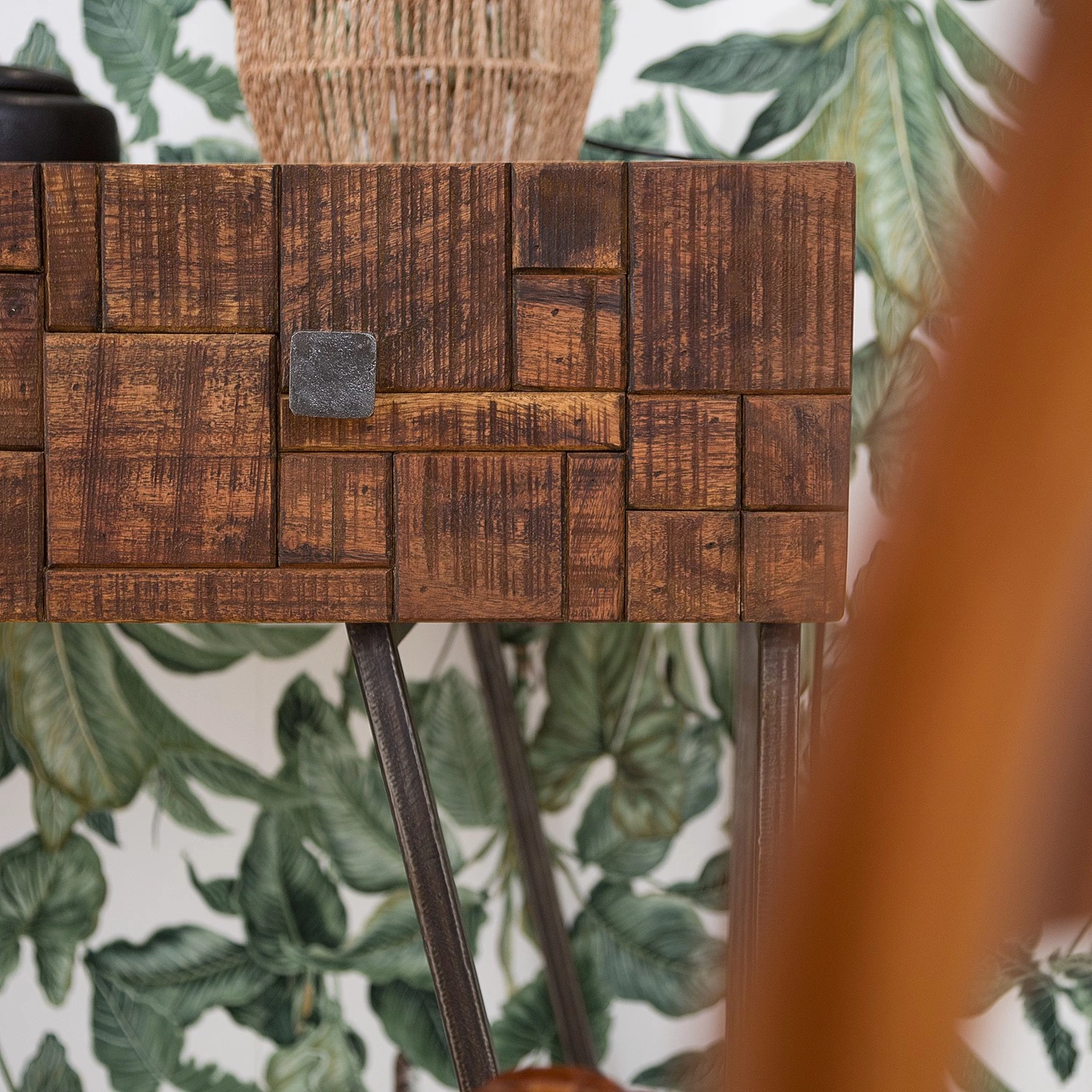 Wolf-Möbel Bureau Bubry - Acacia massif / Fer - Acacia / Anthracite 14 Wolf-Möbel Bureau Bubry - Acacia massif / Fer - Acacia / Anthracite – Image 14