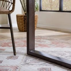 Ars manufacti Table Lalley - Acacia massif / Fer - Acacia / Anthracite -Meubles de salle à manger Soldes Magasin 1000246836 220517 040 DETAILS P000000001000246836