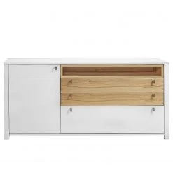 Loftscape Buffet Cordelle - Blanc mat / Chêne sauvage