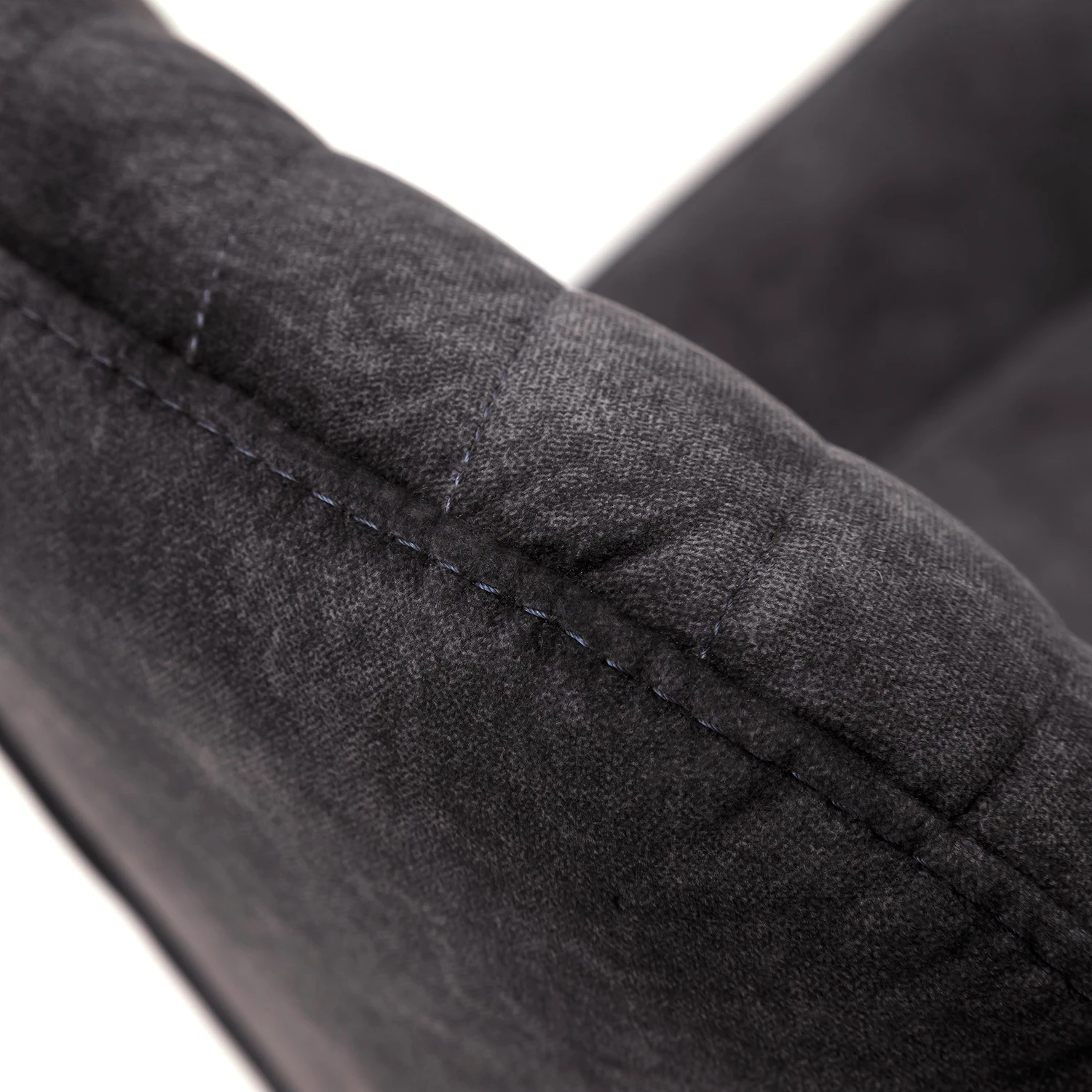 Naturoo Chaises capitonnées Mettray (lot de 2) - Tissage à plat / Hêtre massif - Anthracite 4 Naturoo Chaises capitonnées Mettray (lot de 2) - Tissage à plat / Hêtre massif - Anthracite – Image 4