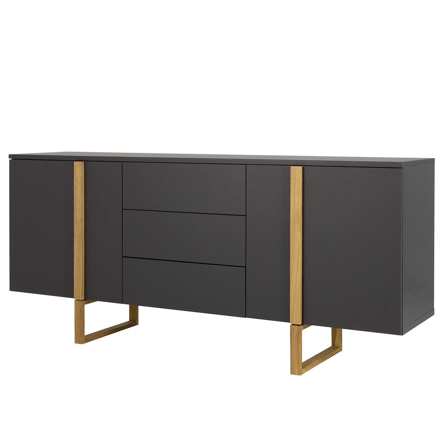 Tenzo Buffet Birka I - Anthracite 1 Tenzo Buffet Birka I - Anthracite