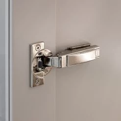 GWINNER Vitrine Bellano - Placage en bois véritable - Mat blanc / Chêne de poutre - Butoir à gauche - Sans éclairage -Meubles de salle à manger Soldes Magasin 1000254915 210723 15200800116 DETAILS P000000001000254915