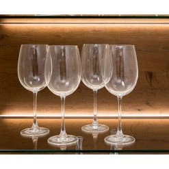 GWINNER Vitrine Bellano - Placage en bois véritable - Mat blanc / Chêne de poutre - Butoir à gauche - Sans éclairage -Meubles de salle à manger Soldes Magasin 1000254915 210723 15200800117 DETAILS P000000001000254915