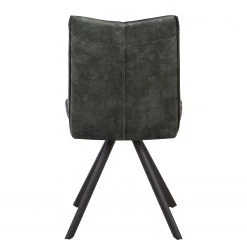 Jack & Alice Chaises Morlanne (lot de 2) - Velours / Métal - Vert foncé 20 Jack & Alice Chaises Morlanne (lot de 2) - Velours / Métal - Vert foncé -Meubles de salle à manger Soldes Magasin 1000255054 220412 032 DETAILS P000000001000255054