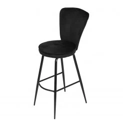 Jack & Alice Chaises de bar Bouilly (lot de 2) - Noir -Meubles de salle à manger Soldes Magasin 1000255057 210831 14134100096 DETAILS P000000001000255057