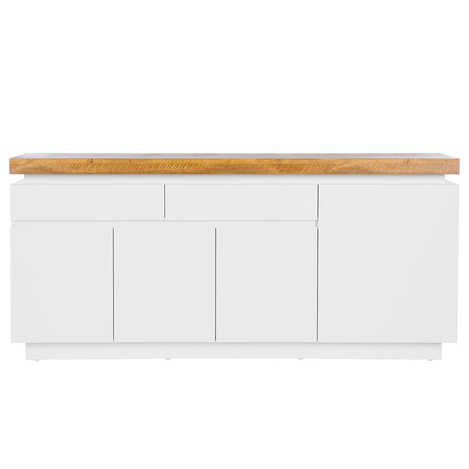 Fredriks Enfilade Namona II - Éclairage inclus - Imitation chêne / Blanc 4 Fredriks Enfilade Namona II - Éclairage inclus - Imitation chêne / Blanc – Image 4